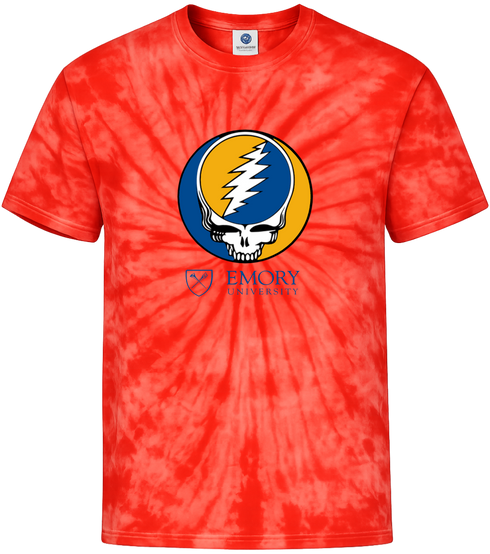 Emory University Stealie Tie-Dye T-Shirt