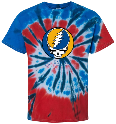 Emory University Stealie Tie-Dye T-Shirt