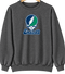 Endicott Stealie Premium Unisex Crewneck — Design: Endicott College — Dark Heather