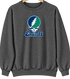 Endicott Stealie Premium Unisex Crewneck — Design: Endicott College — Dark Heather