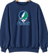 Endicott Stealie Premium Unisex Crewneck — Design: Endicott College — Navy