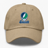 Endicott Stealie Premium Unisex Dad Hat — Design: Endicott College — Khaki