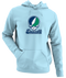 Endicott Stealie Premium Unisex Hoodie — Design: Endicott College — Light Blue