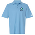 Endicott Stealie Premium Unisex Polo — Design: Endicott College — Blue