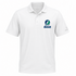 Endicott Stealie Premium Unisex Polo — Design: Endicott College — White