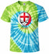 England FIFA World Cup Stealie Tie-Dye T-Shirt