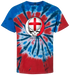 England FIFA World Cup Stealie Tie-Dye T-Shirt