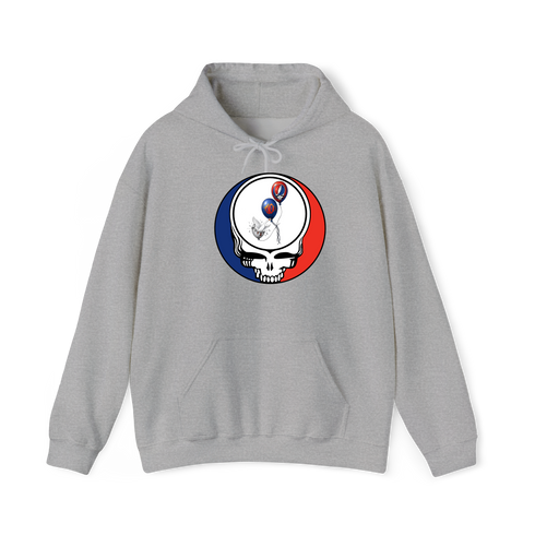 1673 - Custom Stealie Hoodie