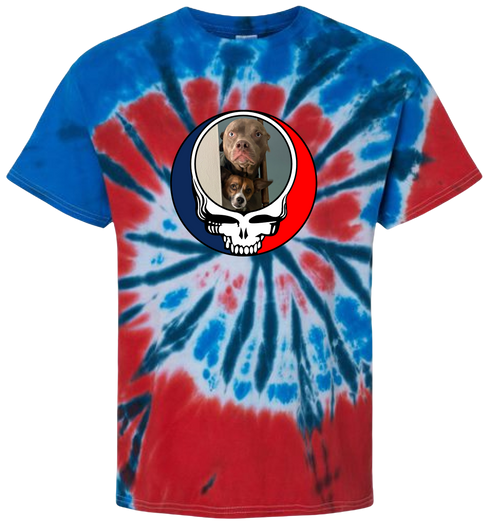 1629 - Custom Stealie Tie-Dye