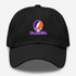 Evansville Stealie Premium Unisex Dad Hat — Design: Evansville University of — Black
