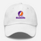Evansville Stealie Premium Unisex Dad Hat — Design: Evansville University of — White