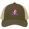 Evansville Stealie Premium Unisex Trucker Cap — Design: Evansville University of — Moss/Khaki