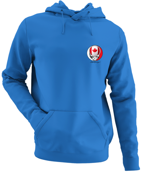 Canada FIFA World Cup - Premium Grateful Dead Left Chest Hoodie - Royal