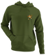 Pickleball Bear - Life is dead.® - Premium Grateful Dead Left Chest Hoodie - Military Green - 7