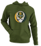 Green Bay Football - Premium Grateful Dead Hoodie - Military Green - 7