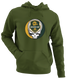 Green Bay Football - Premium Grateful Dead Hoodie - Military Green - 7