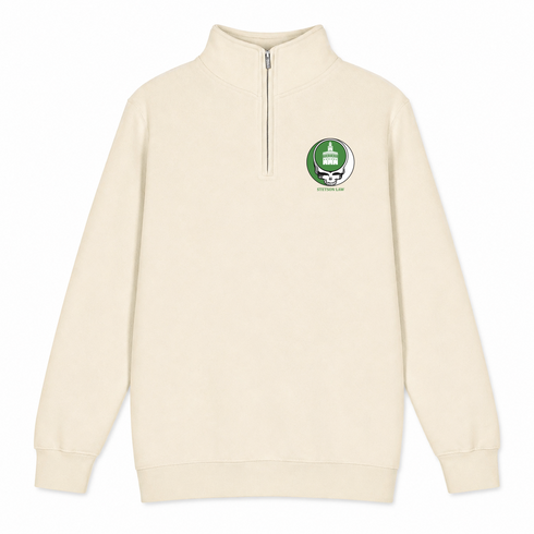 Stetson Law - Premium Grateful Dead Quarter-Zip Pullover - Sand - 1