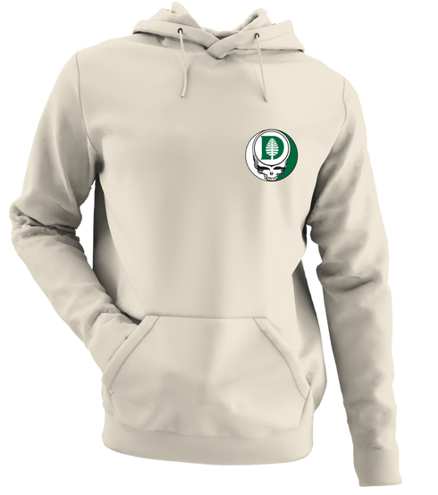 Dartmouth Tree - Premium Grateful Dead Left Chest Hoodie - Sand