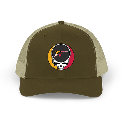1415 - Custom Stealie Trucker Cap