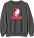 Fairfield Stealie Premium Unisex Crewneck — Design: Fairfield University — Dark Heather