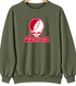 Fairfield Stealie Premium Unisex Crewneck — Design: Fairfield University — Military Green