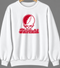 Fairfield Stealie Premium Unisex Crewneck — Design: Fairfield University — White
