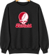 Fairfield Stealie Premium Unisex Crewneck — Design: Fairfield University — Black