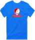 Fairfield Stealie Premium Unisex T-Shirt — Design: Fairfield University — Royal