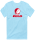Fairfield Stealie Premium Unisex T-Shirt — Design: Fairfield University — Light Blue