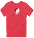 Fairfield Stealie Premium Unisex T-Shirt — Design: Fairfield University — Heather Red