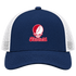 Fairfield Stealie Premium Unisex Trucker Cap — Design: Fairfield University — Navy/White