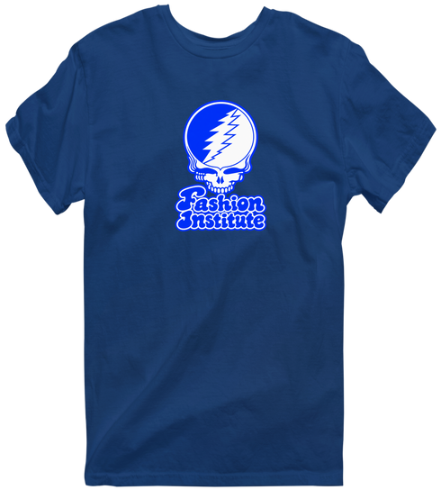 Fashion Institute Technology Stealie Premium Unisex T-Shirt — Design: Fashion Institute of technology — Navy