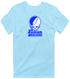 Fashion Institute Technology Stealie Premium Unisex T-Shirt — Design: Fashion Institute of technology — Light Blue