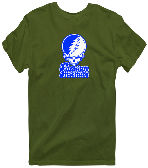 Fashion Institute Technology Stealie Premium Unisex T-Shirt — Design: Fashion Institute of technology — Military Green