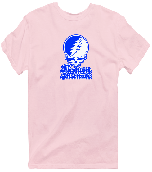 Fashion Institute Technology Stealie Premium Unisex T-Shirt — Design: Fashion Institute of technology — Light Pink