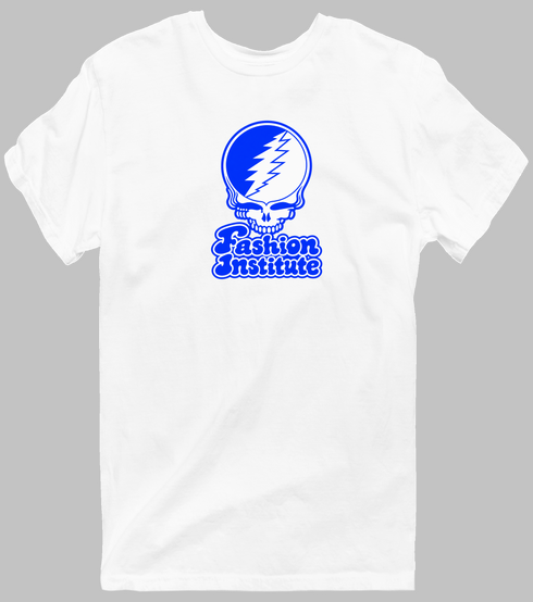 Fashion Institute Technology Stealie Premium Unisex T-Shirt — Design: Fashion Institute of technology — White