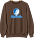 Fayetteville Stealie Premium Unisex Crewneck — Design: Fayetteville State University — Brown