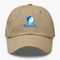 Fayetteville Stealie Premium Unisex Dad Hat — Design: Fayetteville State University — Khaki