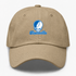 Fayetteville Stealie Premium Unisex Dad Hat — Design: Fayetteville State University — Khaki
