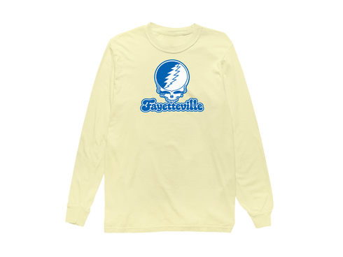 Fayetteville Stealie Premium Unisex Long-Sleeve — Design: Fayetteville State University — Butter