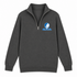 Fayetteville Stealie Premium Unisex Quarter-Zip — Design: Fayetteville State University — Charcoal