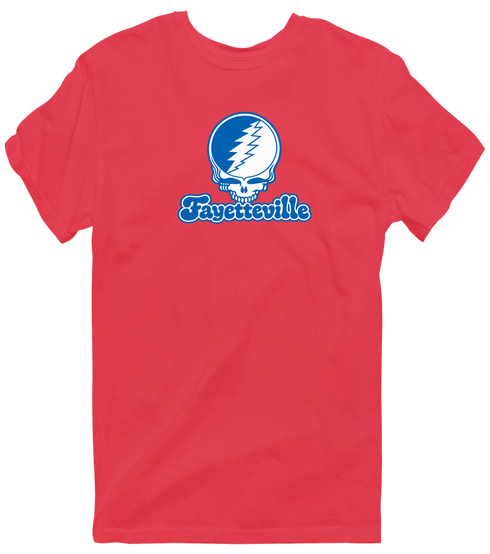 Fayetteville Stealie Premium Unisex T-Shirt — Design: Fayetteville State University — Heather Red