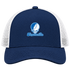 Fayetteville Stealie Premium Unisex Trucker Cap — Design: Fayetteville State University — Navy/White