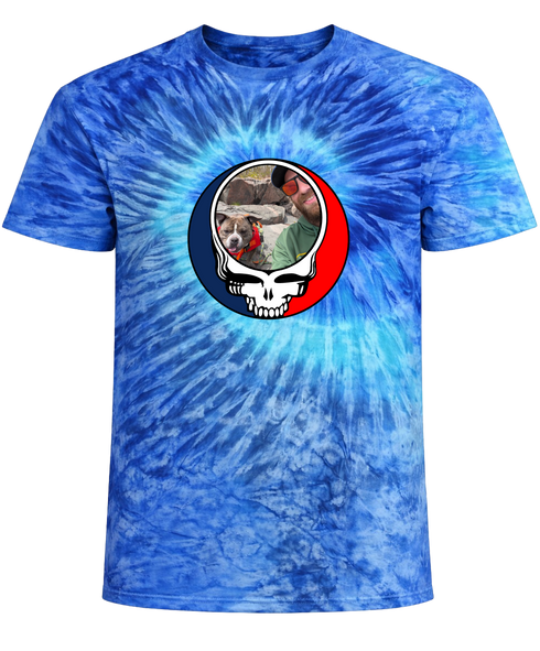 1528 - Custom Stealie Tie-Dye