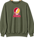 Ferris State Stealie Premium Unisex Crewneck — Design: Ferris State University — Military Green