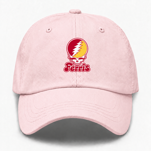 Ferris State Stealie Premium Unisex Dad Hat — Design: Ferris State University — Pink