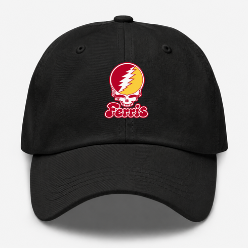 Ferris State Stealie Premium Unisex Dad Hat — Design: Ferris State University — Black