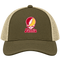 Ferris State Stealie Premium Unisex Trucker Cap — Design: Ferris State University — Moss/Khaki