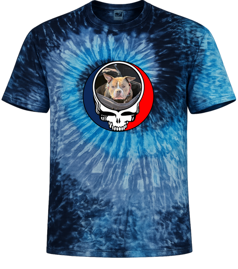 1526 - Custom Stealie Tie-Dye