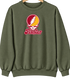Flagler Stealie Premium Unisex Crewneck — Military Green